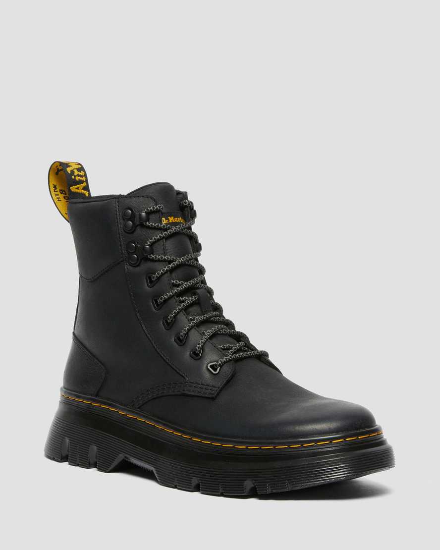 Dr. Martens Tarik Wyoming Lær Utility Støvler Dame Svart [1257UHREB]